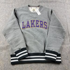 Todd Snyder x NBA LA Lakers Crewneck Sweatshirt size M Grey NWT $258